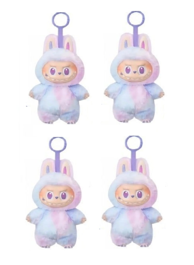 Pop Mart x Bobo & Coco Labubu V3 Monster Doll 16cm Random Color (Surprise Blind Box)Pack Of 4