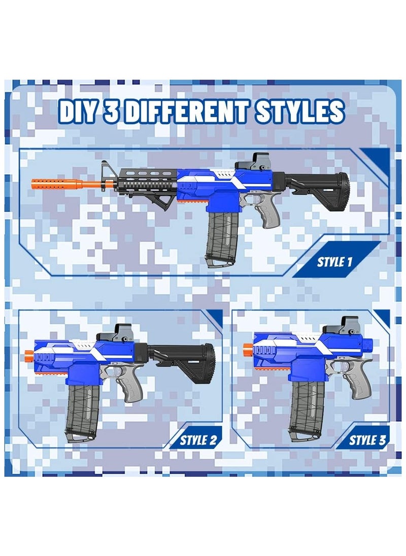 Generic - Automatic Sniper Rifle Toy Gun for Nerf Battles – Electric Motorized Foam Blaster with 120 Bullets & 2 Magazines – High-Powered Toy Gun for Kids Ages 6-12 – Perfect Birthday Gift for Boys & Girls - Image 1