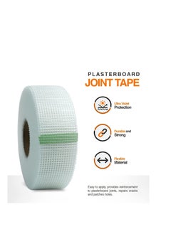 MARKQ Drywall Joint Tape, 2" x 90 yards Self-Adhesive Fiberglass Mesh Tape for Wall, Ceiling, Seam Patch, Long Plasterboard Scrim Tape  - Image 1