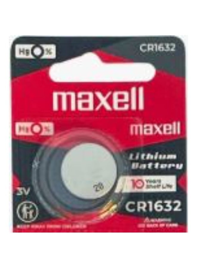ماكسل قطعة واحدة من بطارية ماكسيل CR1632 ليثيوم 3 فولت يابانية