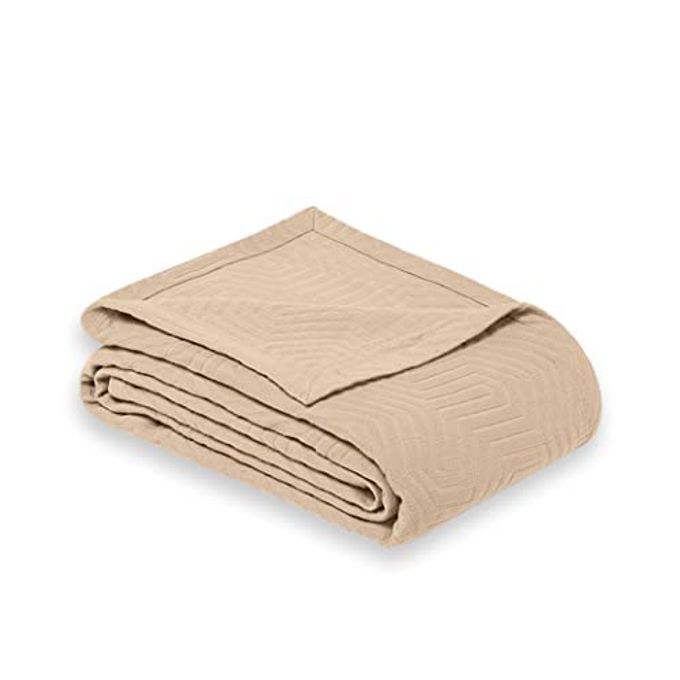 LUXURY COTTON BLANKETS FOR QUEEN SIZE BED ALLSEASON 100 COTTON QUEEN SIZE BLANKET ASTER JACQUARD COZY LIGHTWEIGHT SOFT BREATHABLE COVERLET FITS FULL SIZE BED 90X92 BEIGE