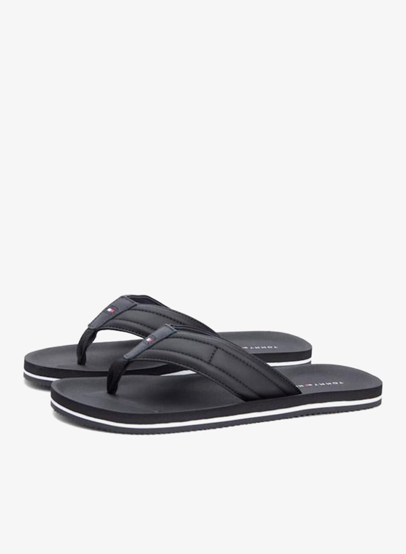 TOMMY HILFIGER Flag Padded Strap Flip-Flops - Image 4