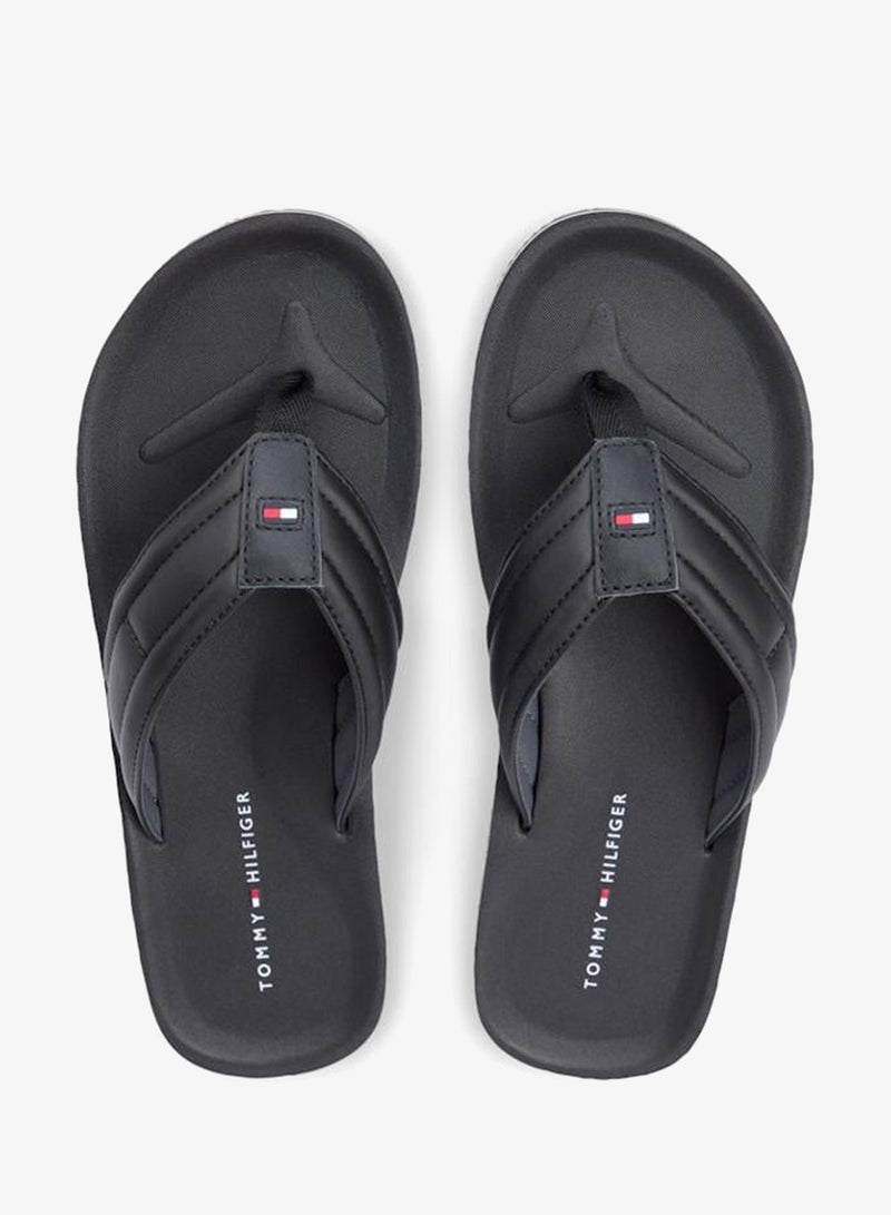 TOMMY HILFIGER Flag Padded Strap Flip-Flops - Image 5