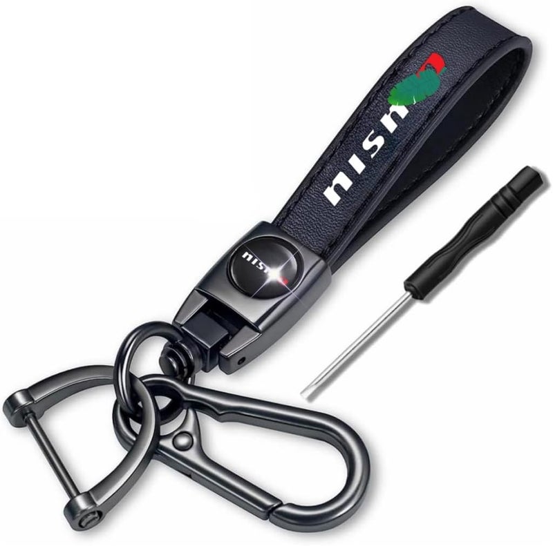 JULOPO Premium Leather Keychain for NISMO Cars - Image 1
