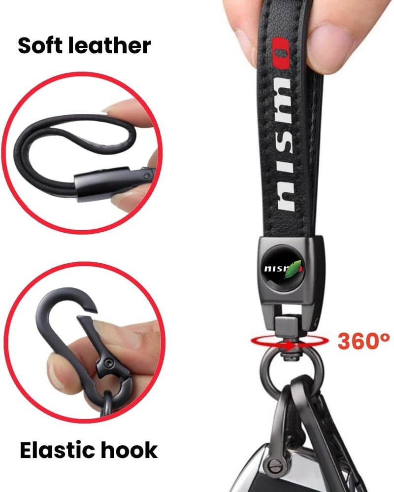 JULOPO Premium Leather Keychain for NISMO Cars - Image 2