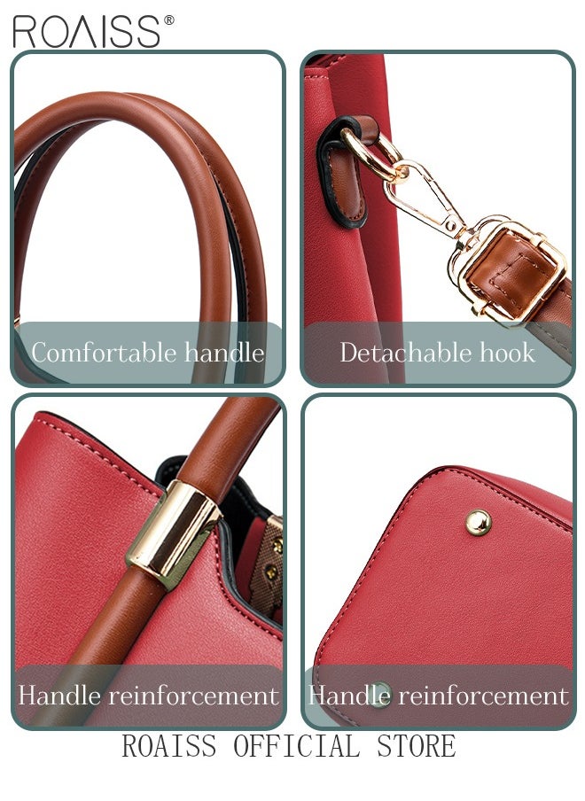 Retro Elegant Handbag Advanced Leather Unique Chic All-match Large Capacity One Shoulder/Crossbody Messenger Bag for Women/Mother/Girl Friend Gift - pzsku/Z739528B5348F92C2A1DBZ/45/_/1722318555/76786858-b6fc-432e-95ff-efa8a5e5b29e