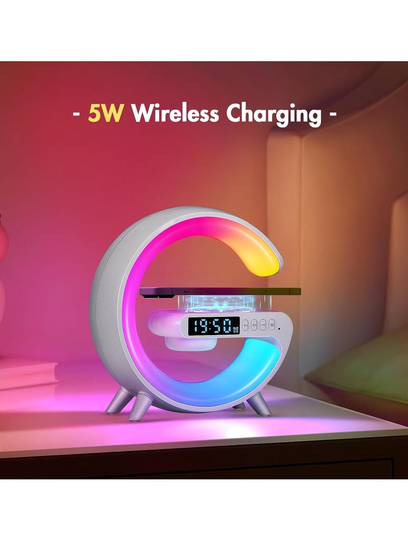 Generic - Wireless Smart Bluetooth Speaker with LED Adjustable Ambience Light - Image 1