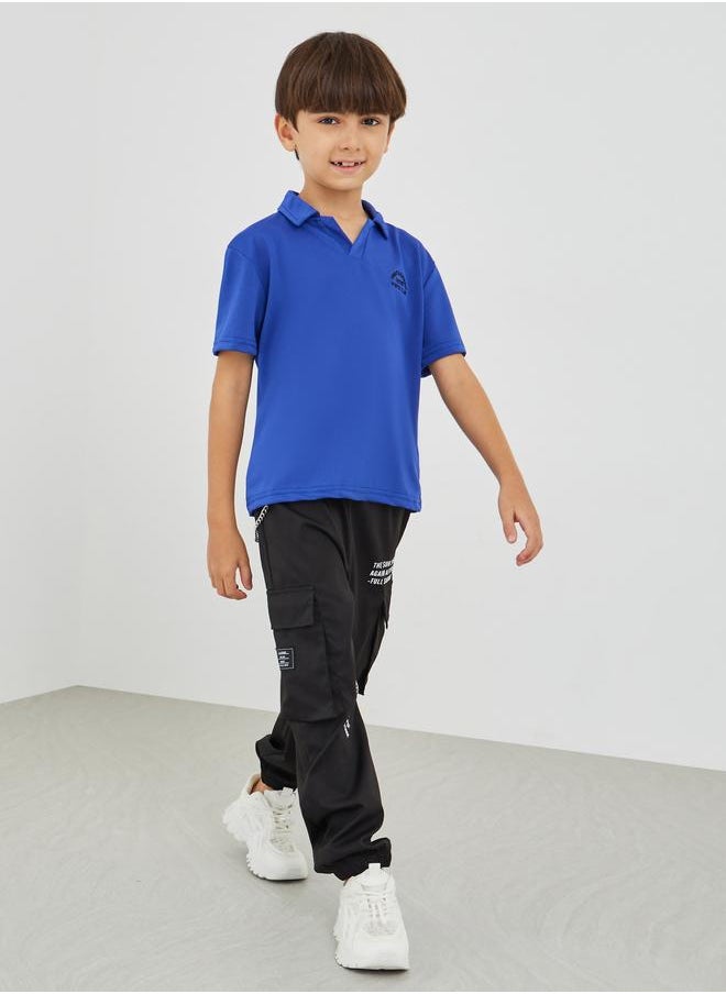 Styli Styli Printed Regular Fit Cargo Pants  - Image 2