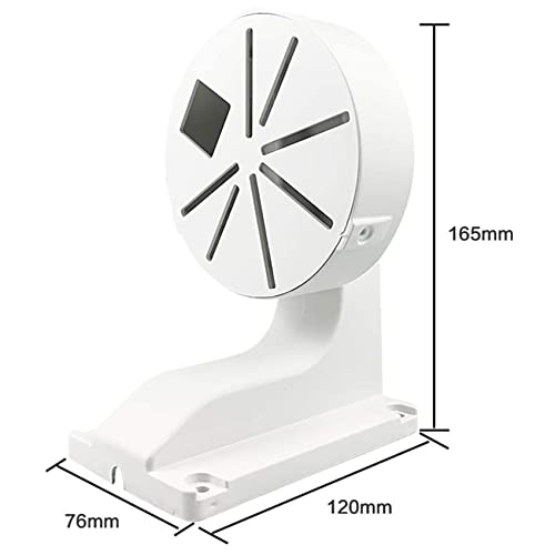JK VISION Security Camera Mount Bracket, ABS Indoor Outdoor Wall Mount L-Type Bracket for CCTV Security Dome - Image 2
