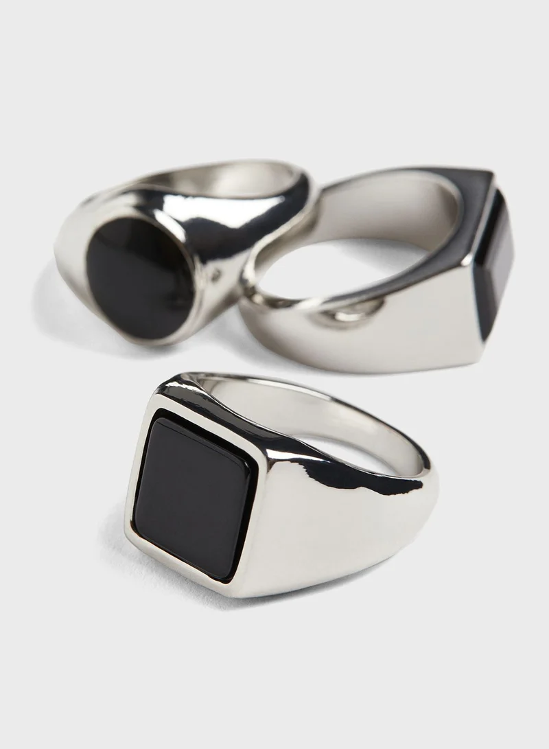 H&M 3-Pack Rings