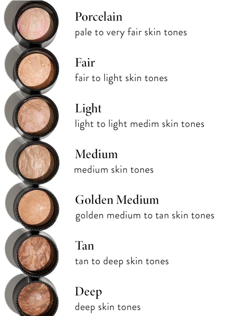 LAURA GELLER NEW YORK Award Winning Baked Balance n Brighten To Go Travel Size Color Correcting Powder Foundation Tan Buildable Light to Medium Coverage Demi Matte Natural - Image 5
