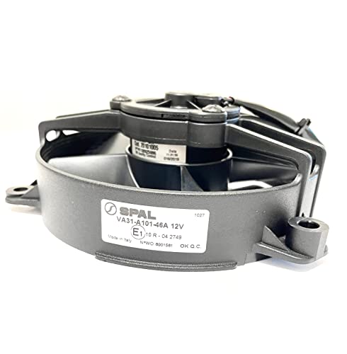 SPAL 30103059 5.2" Puller Fan 12 Volt High Performance Straight Blade 342 cfm VA31-A101/46A Sealed Weather Pack Connector – Cooling for radiators Motorcycles APU Condenser Utility Vehicles - Image 3