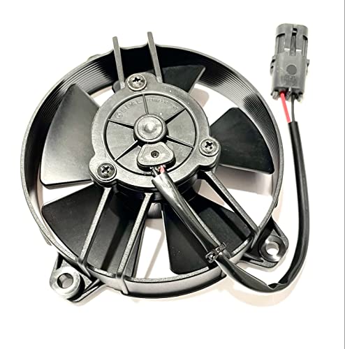 SPAL 30103059 5.2" Puller Fan 12 Volt High Performance Straight Blade 342 cfm VA31-A101/46A Sealed Weather Pack Connector – Cooling for radiators Motorcycles APU Condenser Utility Vehicles - Image 4