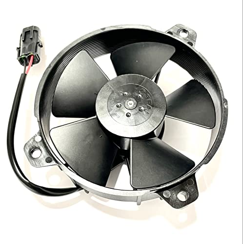 SPAL 30103059 5.2" Puller Fan 12 Volt High Performance Straight Blade 342 cfm VA31-A101/46A Sealed Weather Pack Connector – Cooling for radiators Motorcycles APU Condenser Utility Vehicles - Image 1