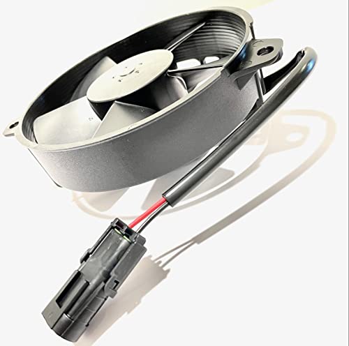 SPAL 30103059 5.2" Puller Fan 12 Volt High Performance Straight Blade 342 cfm VA31-A101/46A Sealed Weather Pack Connector – Cooling for radiators Motorcycles APU Condenser Utility Vehicles - Image 2