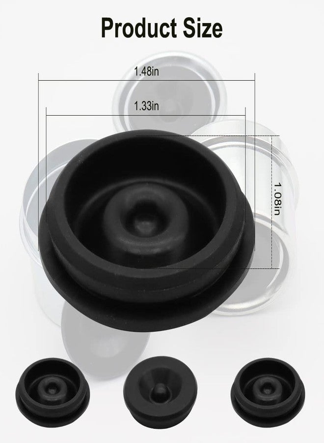 SUNCARACCL 4 Pack Trailer Hub Cap Rubber Plugs, Rubber Grease Plugs Fits for Dexter EZ Lube Trailer Camper Axle - Image 2
