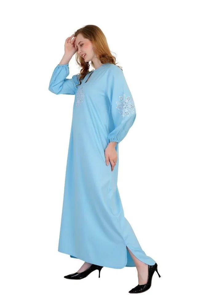 Artemea  SOFT PREMIUM RAYON FABRIC WITH DELICATE EMBROIDERY ANDSLEEVE CUFF DETAILS for Women | Best Price UAE