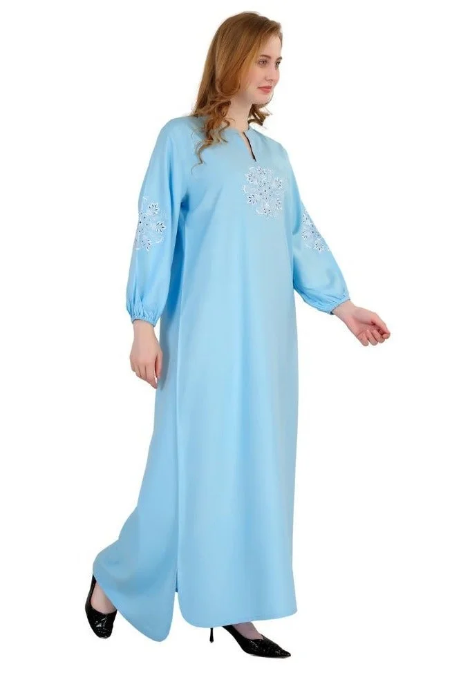 Artemea  SOFT PREMIUM RAYON FABRIC WITH DELICATE EMBROIDERY ANDSLEEVE CUFF DETAILS for Women | Best Price UAE