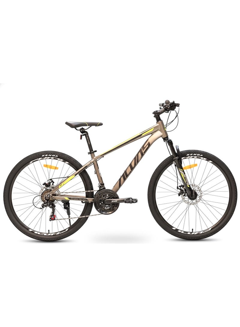 ALVAS 260C 26” Mountain Bike – Lightweight Aluminum Frame, Shimano 21 Speed, Mechanical Disc Brakes - Image 1