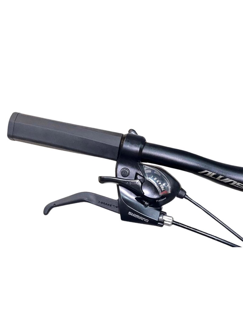 ALVAS 260C 26” Mountain Bike – Lightweight Aluminum Frame, Shimano 21 Speed, Mechanical Disc Brakes - Image 4