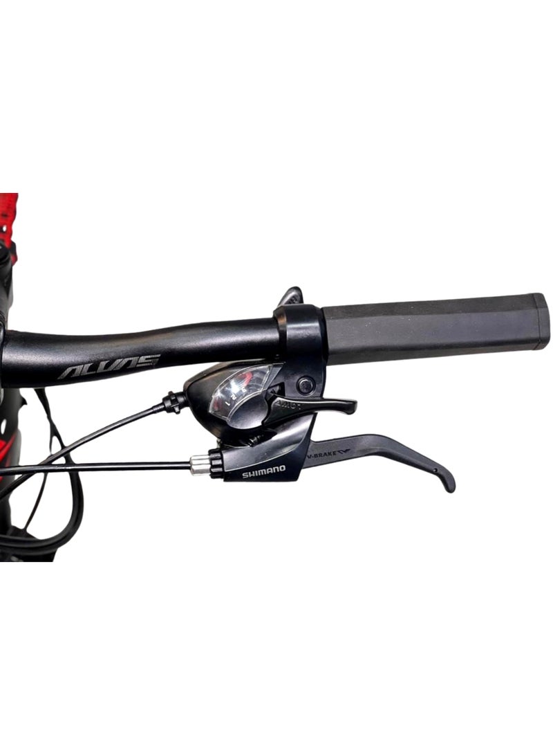 ALVAS 260C 26” Mountain Bike – Lightweight Aluminum Frame, Shimano 21 Speed, Mechanical Disc Brakes - Image 3