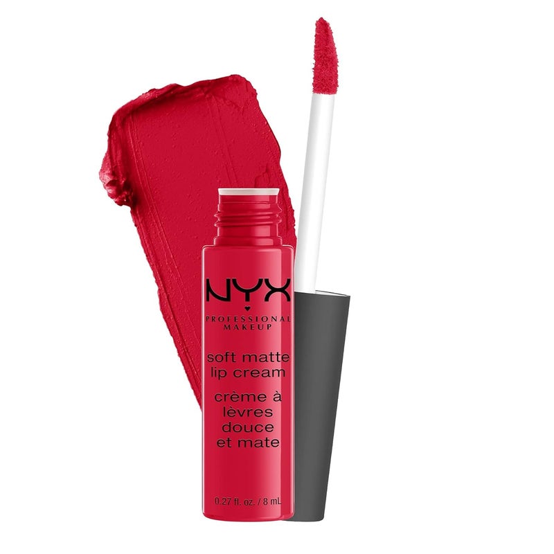 NYX Lipstick Soft Matte 1 Amsterdam Pure Red