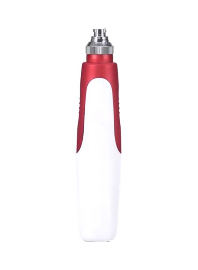 NIBEMINENT Electric Micro Needle Derma Pen Red/White/Silver 15centimeter