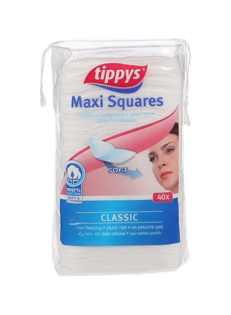 Tippys Maxi Square Cotton Pads - Image 1