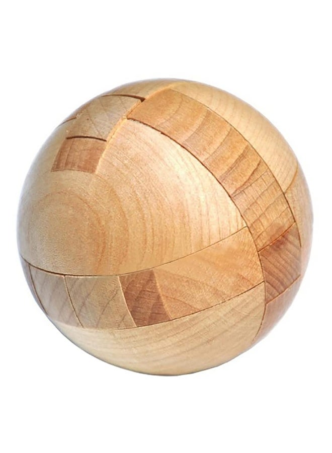 KINGOU Wooden Puzzle Magic Ball Brain Teasers Toy Intelligence Game Sphere Puzzles for Adults/Kids - Image 2