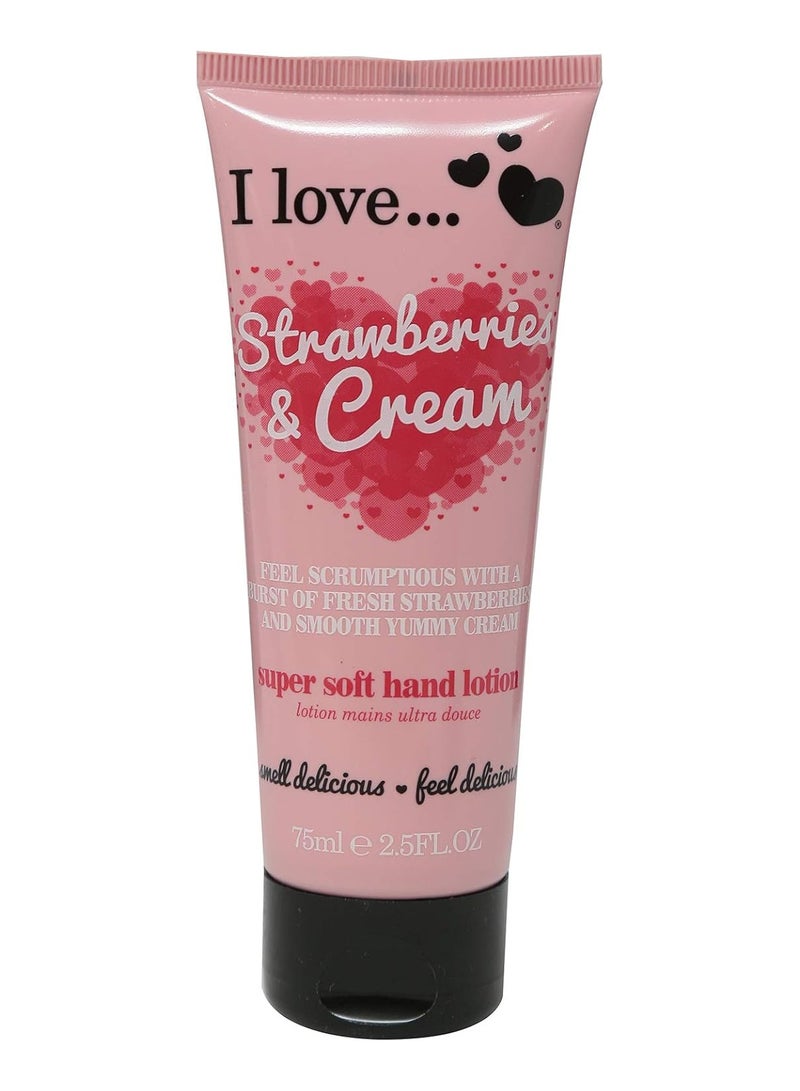 I Love Hand Lotion 75 ml - Image 1