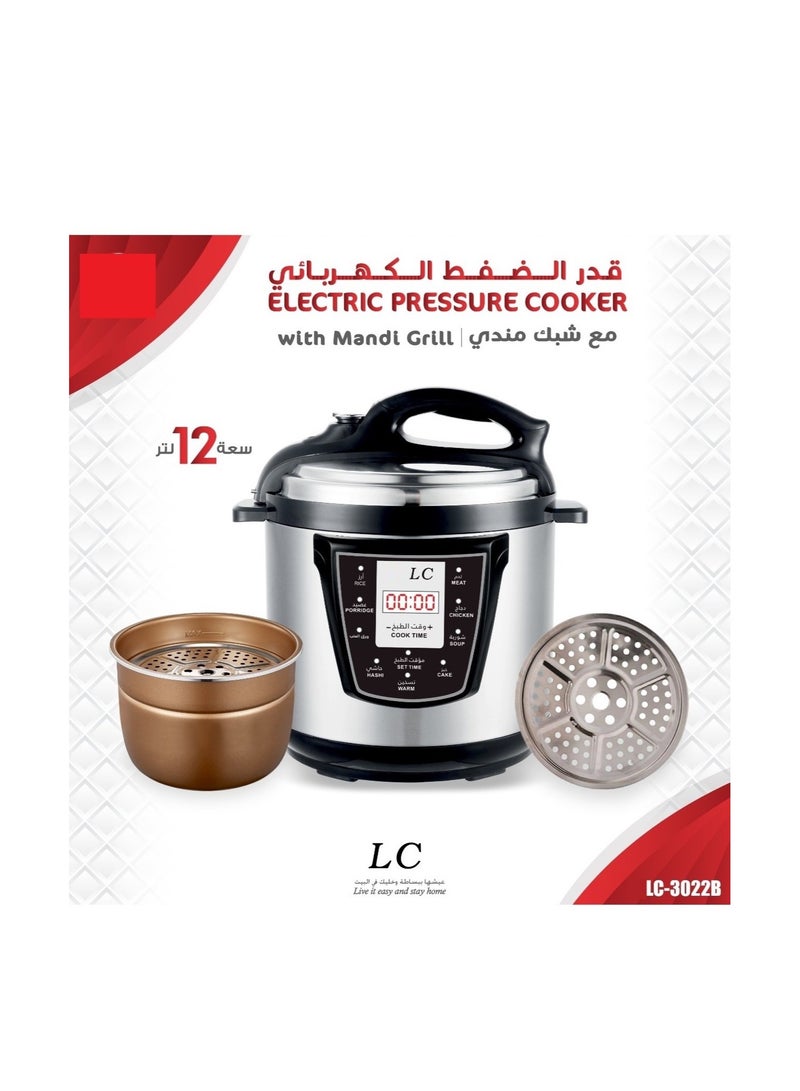LC Electric Pressure Cooker 12L 1500W