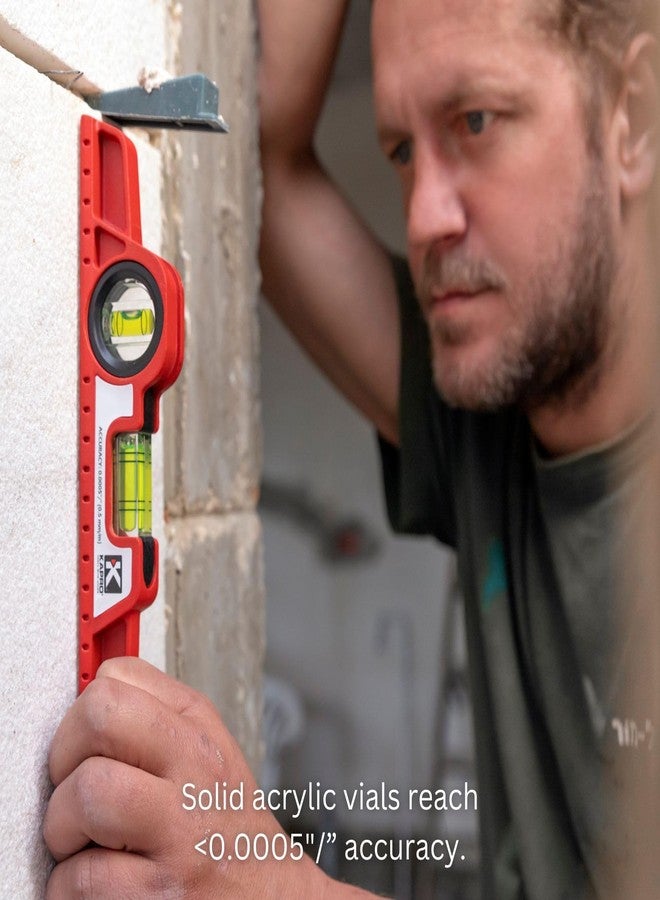 Kapro - 724 Value Cast Toolbox Level - Magnetic - Features Hand Calibrated Horizontal and Vertical Shock-Proof Vials - Lightweight & Compact - VPA Certified - Aluminum - 10 Inch - Image 4