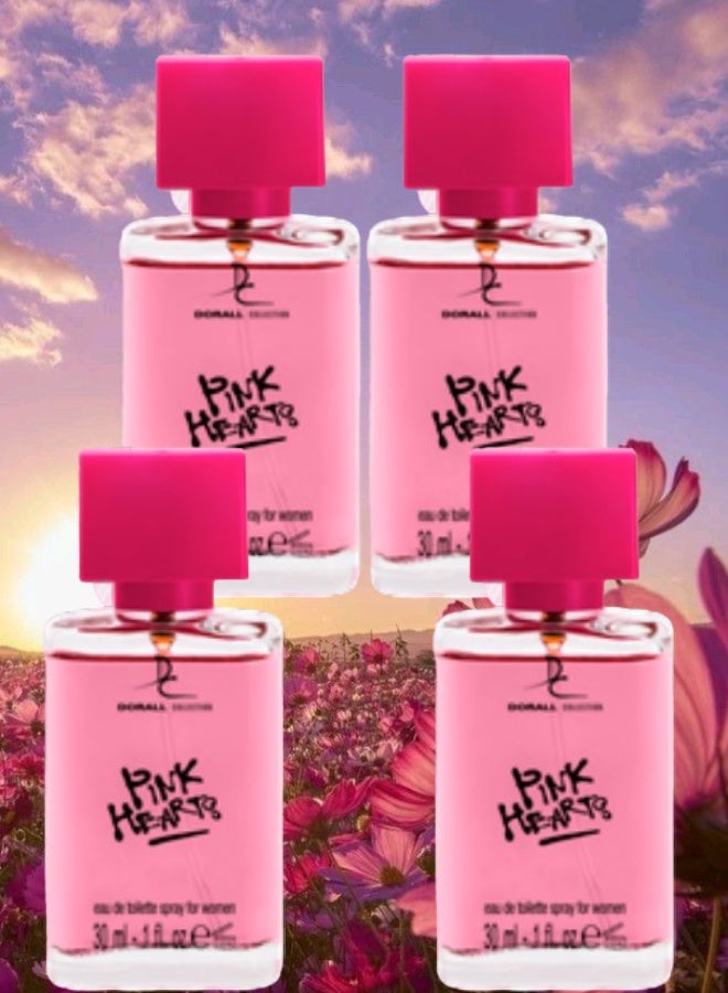 دورال كولكشن 4 قطع عطر بينك هرتس 30مل - Image 1