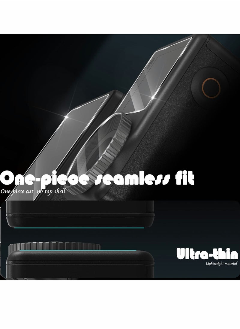 Y&D - 2 Sets Compatible for DJI OSMO Action 3 Screen Protector Anti Scratch High-Definition Tempered Glass, 2Pack - Image 1