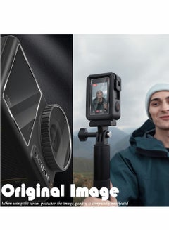 Y&D 2 Sets Compatible for DJI OSMO Action 3 Screen Protector Anti Scratch High-Definition Tempered Glass, 2Pack  - Image 2