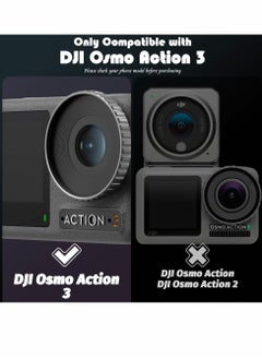 Y&D 2 Sets Compatible for DJI OSMO Action 3 Screen Protector Anti Scratch High-Definition Tempered Glass, 2Pack  - Image 4