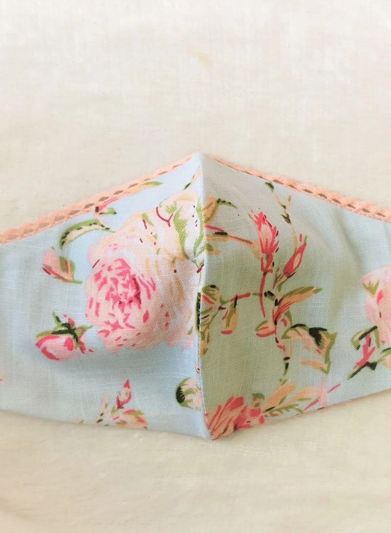 Ayra Floral Print Mask