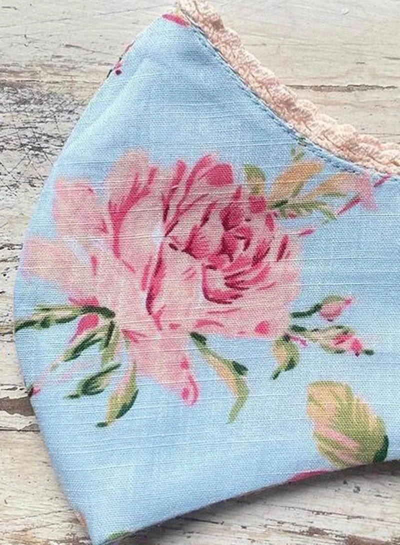 Ayra Floral Print Mask
