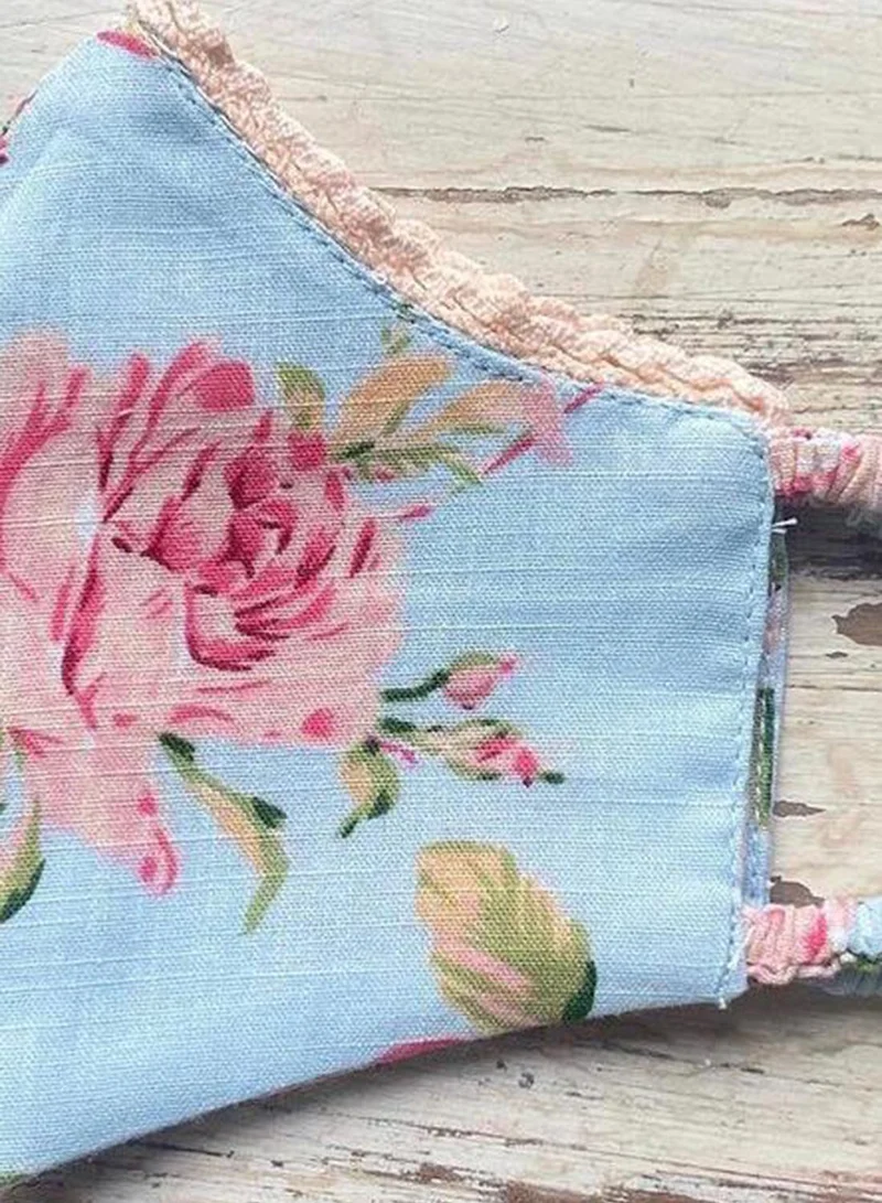Ayra Floral Print Mask