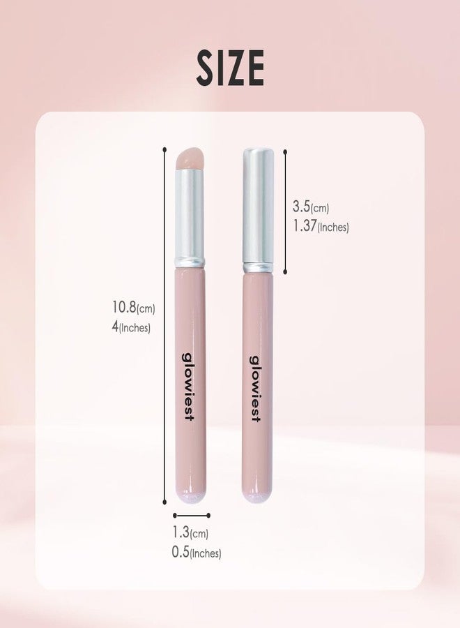 Glowiest Dream Glow Beauty Wand | Makeup Application Tool for Lip Gloss, Balm, Mask | Silicone Tip, Elastic Jelly Brush - Image 3