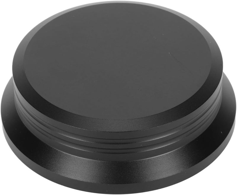 HiFi Disc Stabilizer for, Turntable Stabilizer Weight Clamp, 250g Aluminum Alloy Record Weight with Universal Hole Design, Reduces Vibration and Improves Sound Quality for Belt (Black) - Image 1