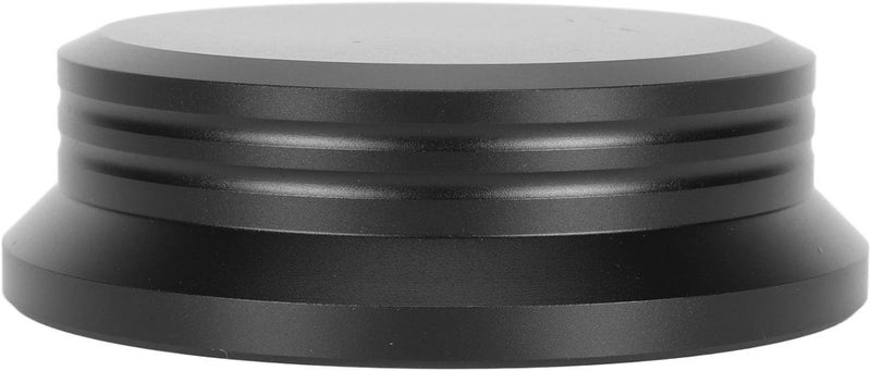 HiFi Disc Stabilizer for, Turntable Stabilizer Weight Clamp, 250g Aluminum Alloy Record Weight with Universal Hole Design, Reduces Vibration and Improves Sound Quality for Belt (Black) - Image 3