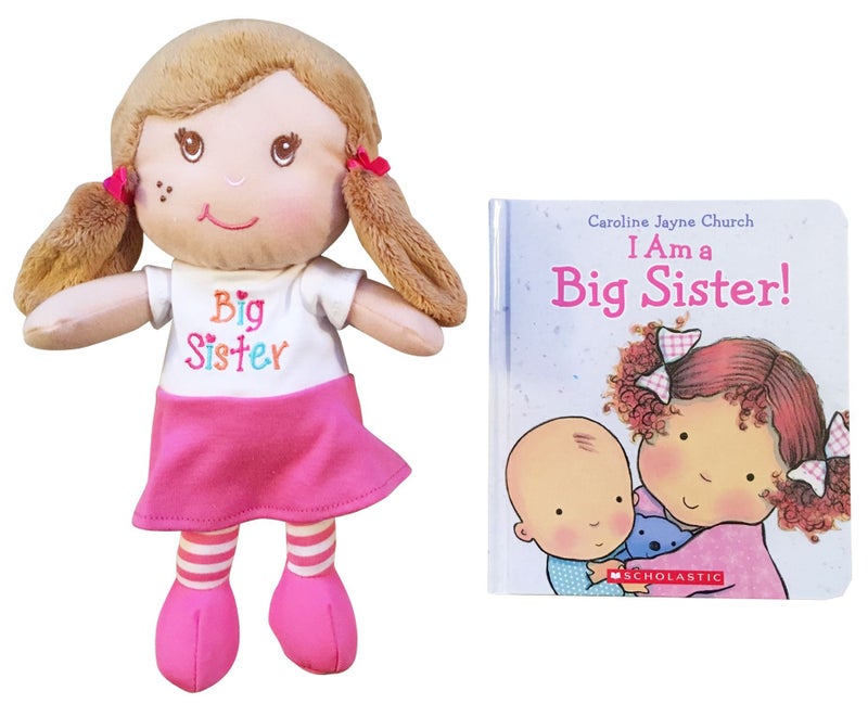 MartLoop I Am a Big Sister Doll and Book Bundle - Image 4