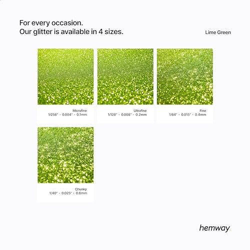 Hemway Lime Green Glitter Grout Tile Additive 100g Tiles Bathroom Wet Room - Image 3
