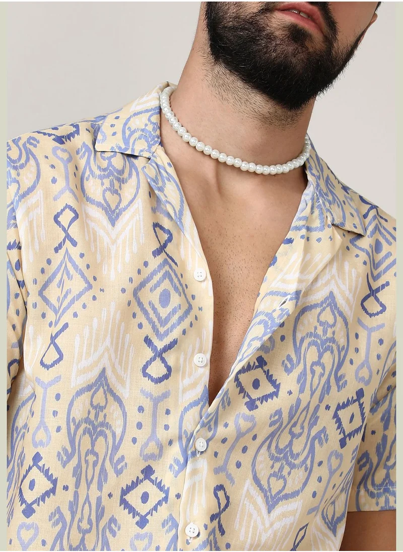 Campus Sutra Printed Shirt