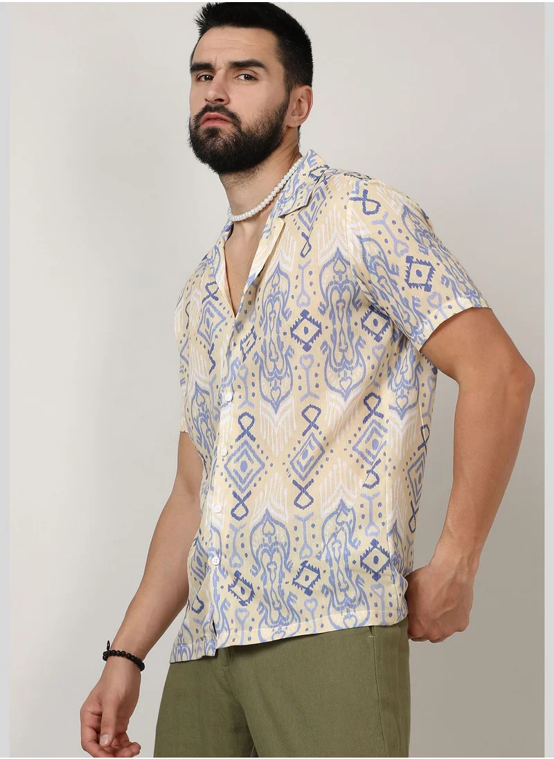 Campus Sutra Printed Shirt