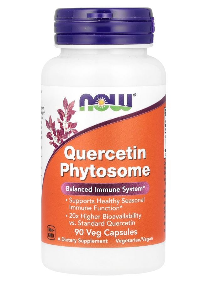 now Quercetin Phytosome 90 Veg Capsules