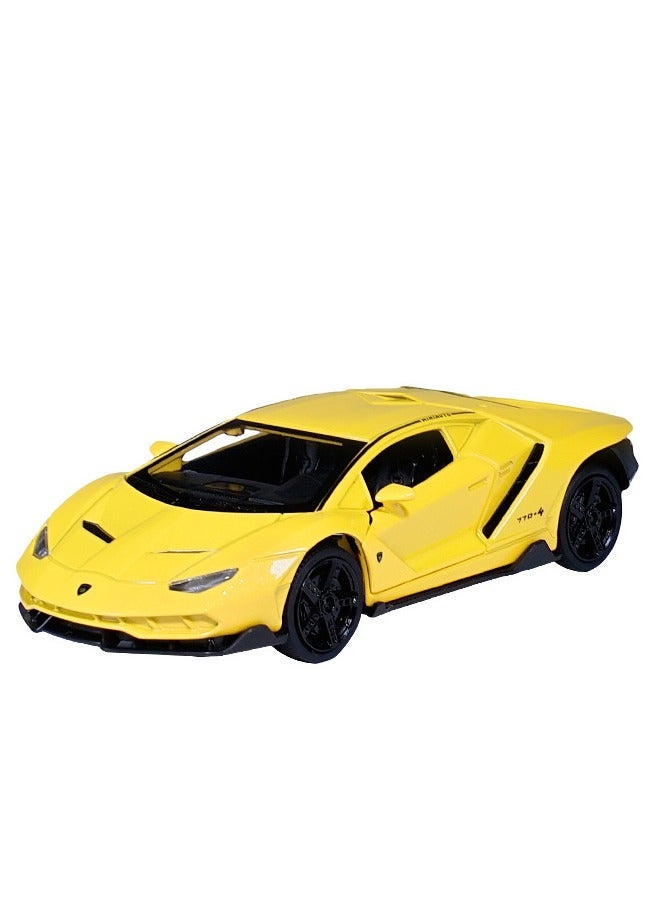 1:32 Scale Lamborghini Alloy Sports Car Model, Sound and Light Toy Car for Boys - Image 1