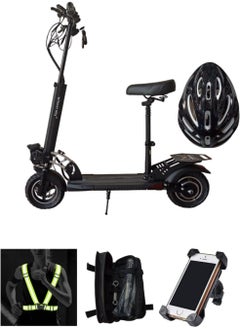 Winner Sky Sky E10 Pro (Plus) Electric Scooter – Powerful Motor, Excellent Speed, 35-40Km Range With A 48V13Ah Battery, Big Digital Display, Bluetooth, 10" Off-Road Tires, Foldable E Scooter, Includes Free Helmet, Toolkit, Safety Belt, Lock, Pump & Mobile Holder  - Image 1