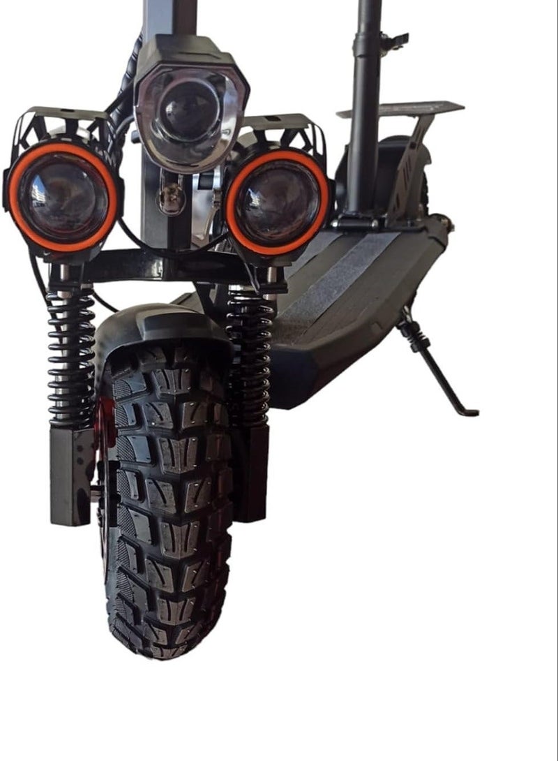 وينر سكاي سكوتر كهربائي Sky E10 Pro (Plus) | بطارية 48V 13Ah | مدى 35–40 كم | إطارات أوف رود 10 بوصة | بلوتوث | تعليق مزدوج | قابل للطي | خوذة وقفل مجاناً - Image 2